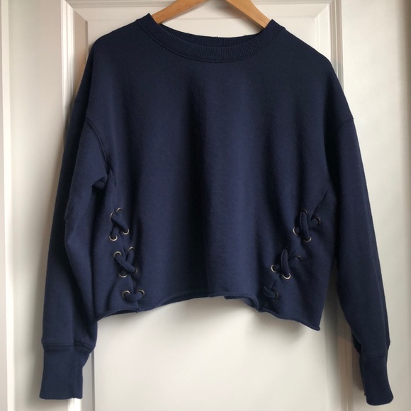 aerie Tops - Aerie Cropped Sweatshirt